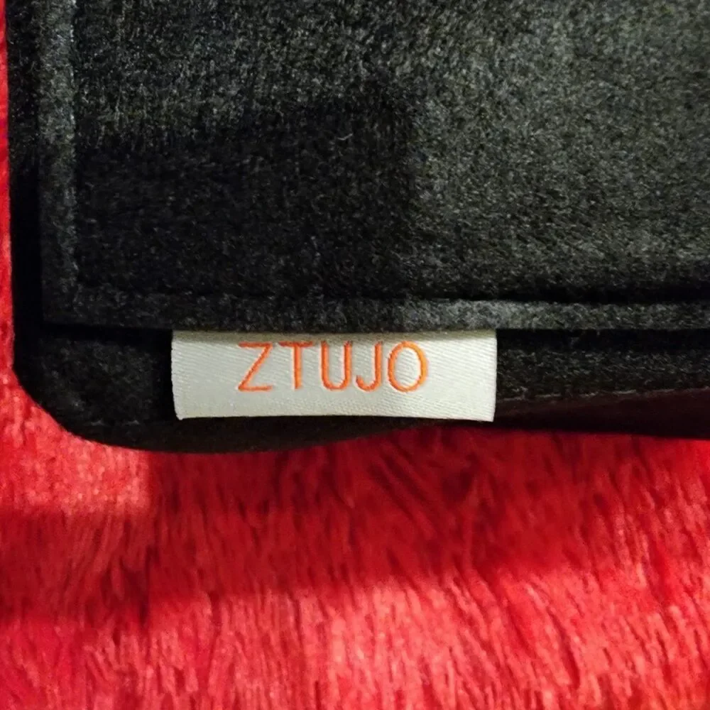 NEW Black Medium Size Felt Purse Organizer